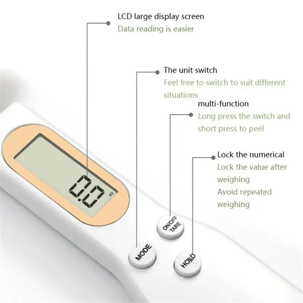 Precision Digital Measuring Spoon Kitchen